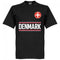 Denmark Team T-Shirt - Black