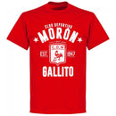 Deportivo Moron Established T-shirt - Red - Terrace Gear