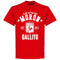 Deportivo Moron Established T-shirt - Red - Terrace Gear