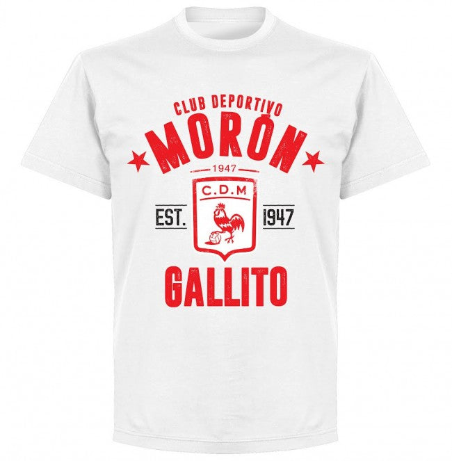 Deportivo Moron Established T-shirt - White - Terrace Gear