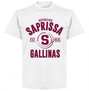 Deportivo Saprissa Established T-shirt - White - Terrace Gear