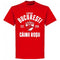 Dinamo Bucharest Established T-shirt - Red - Terrace Gear