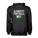 Djibouti Football Hoodie - Black