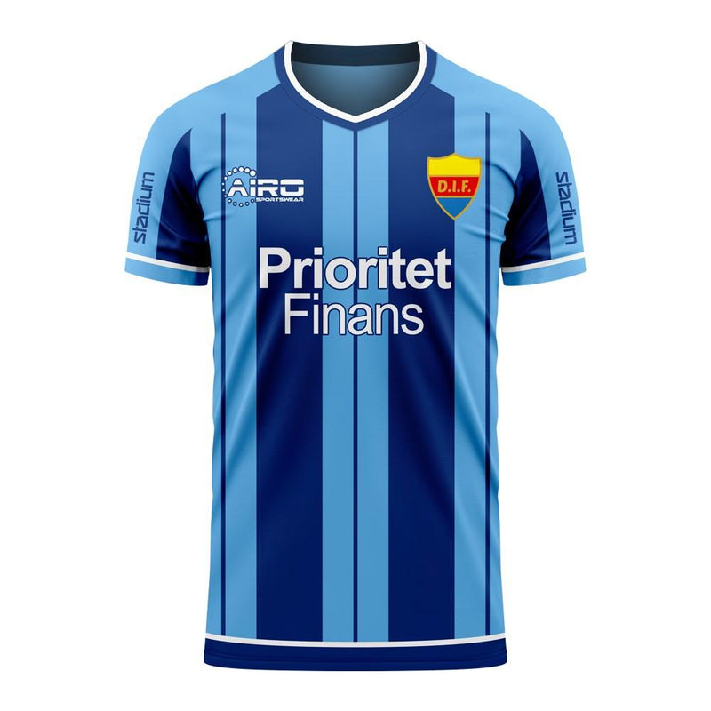 Djurgardens 2020-2021 Home Concept Football Kit (Libero) - Adult Long Sleeve