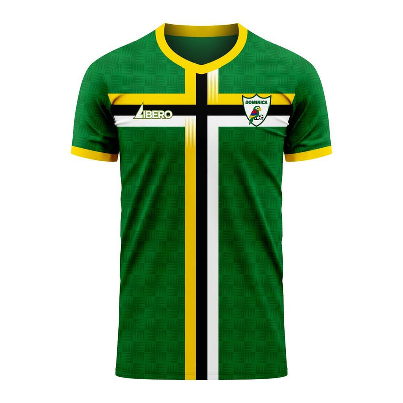 Dominica 2020-2021 Home Concept Football Kit (Libero) - Adult Long Sleeve