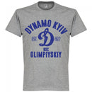 Dynamo Kyiv Established T-Shirt - Grey