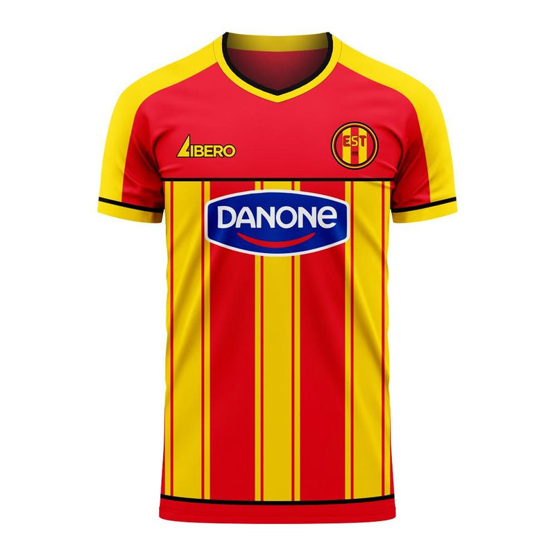 Espérance Sportive de Tunis 2020-2021 Home Concept Football Kit (Libero) - Kids (Long Sleeve)