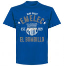Emelec Established T-shirt - Royal - Terrace Gear