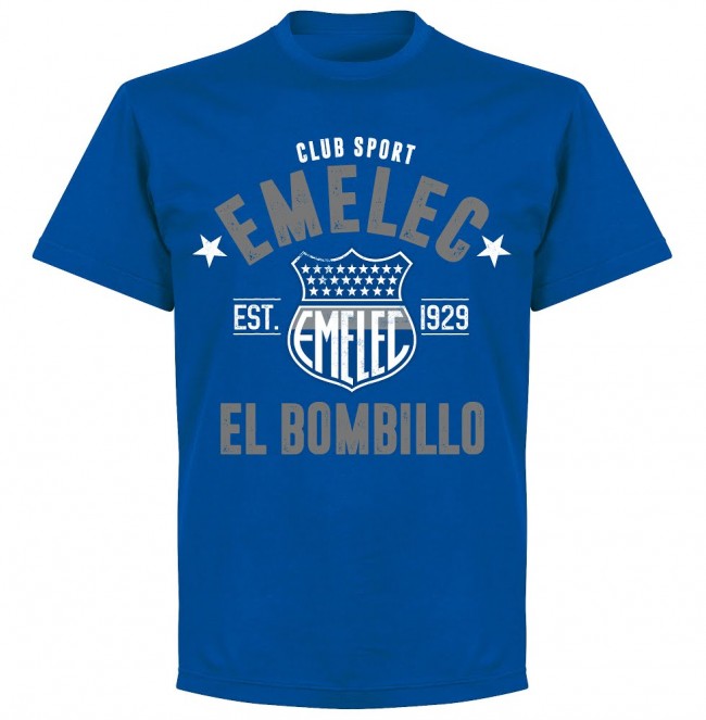 Emelec Established T-shirt - Royal - Terrace Gear