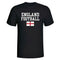 England Football T-Shirt - Black