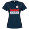 England Team Womens T-Shirt - Navy