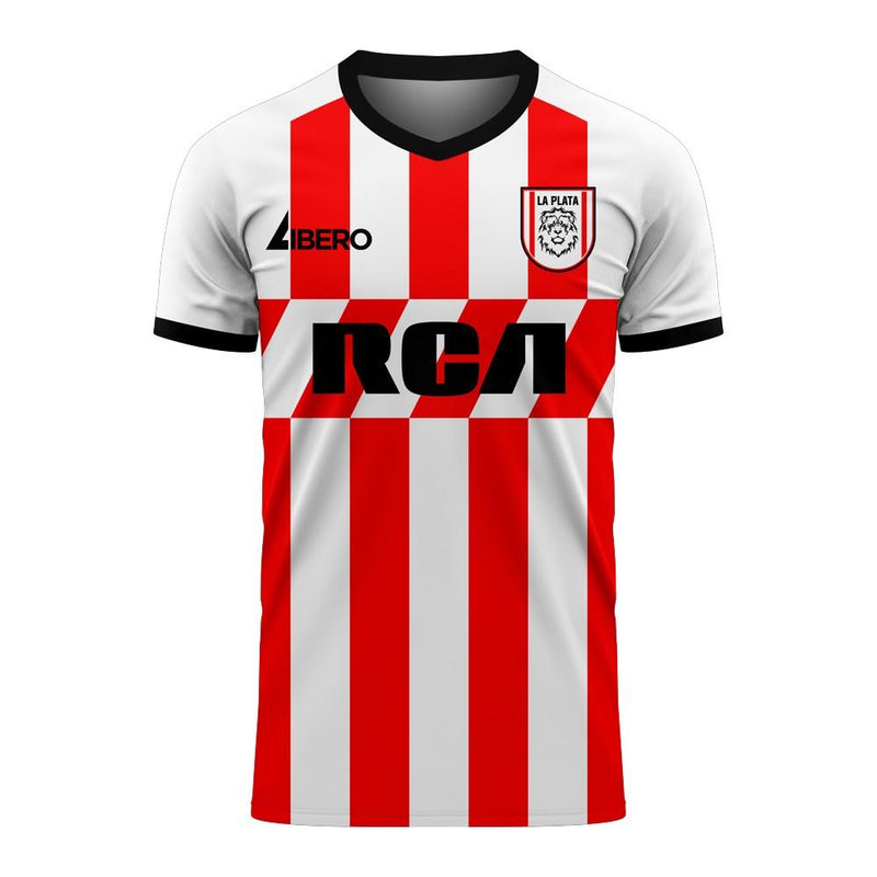 Estudiantes de La Plata 2020-2021 Home Concept Kit (Libero) - Kids (Long Sleeve)