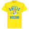 FC Obilic Established T-shirt - Yellow - Terrace Gear