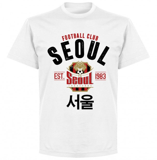 FC Seoul Established T-shirt - White - Terrace Gear