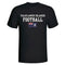 Falklands Islands Football T-Shirt - Black