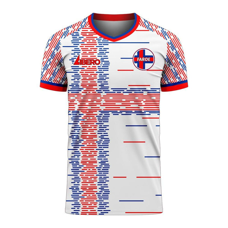 Faroe Islands 2020-2021 Home Concept Football Kit (Libero) - Little Boys