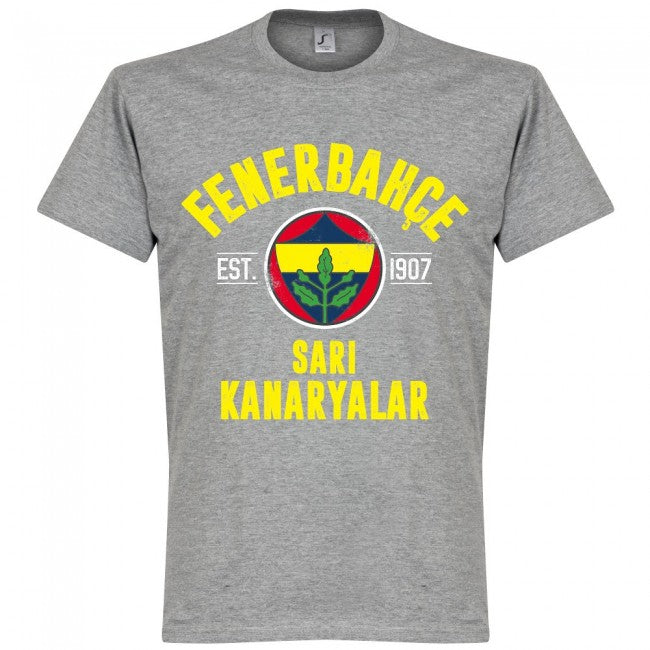 Fenerbache Established T-Shirt - Grey