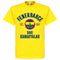 Fenerbache Established T-Shirt - Lemon Yellow - Terrace Gear