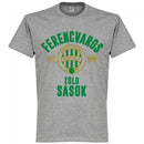 Ferencvaros Established T-Shirt - Grey - Terrace Gear