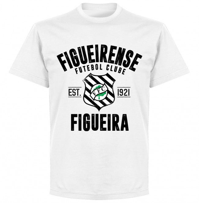 Figueirense Established T-Shirt - White - Terrace Gear