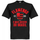 Flamengo Established T-Shirt - Black - Terrace Gear