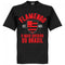 Flamengo Established T-Shirt - Black - Terrace Gear