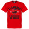 Flamengo Established T-Shirt - Red - Terrace Gear