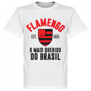 Flamengo Established T-Shirt - White - Terrace Gear