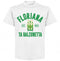 Floriana Established T-shirt - White - Terrace Gear