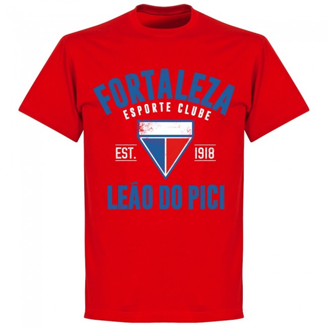 Fortaleza Established T-Shirt - Red - Terrace Gear