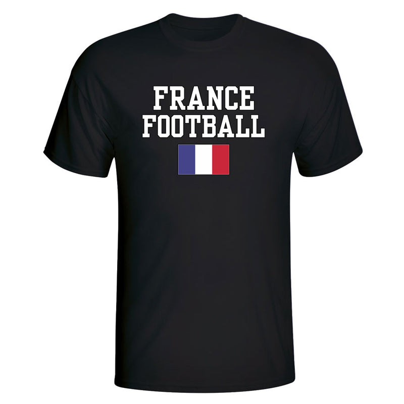 France Football T-Shirt - Black