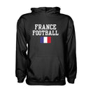 France Football Hoodie - Black