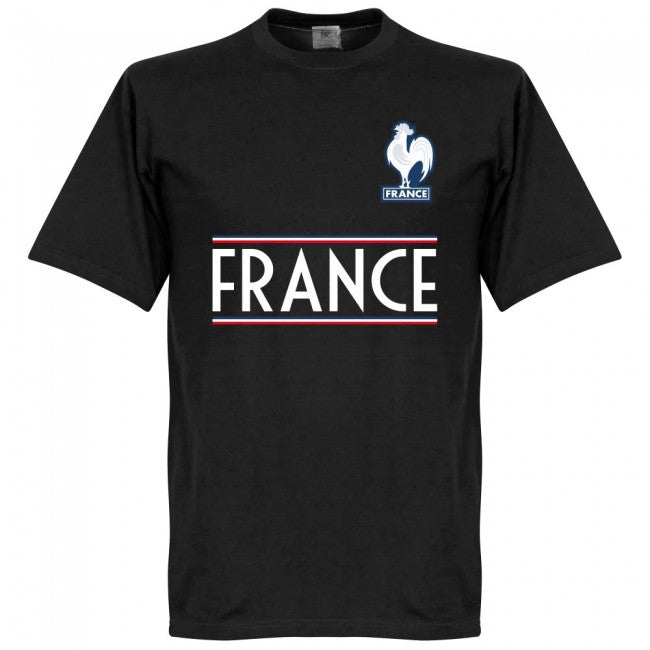 France Team T-Shirt - Black