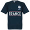France Team T-Shirt - Navy