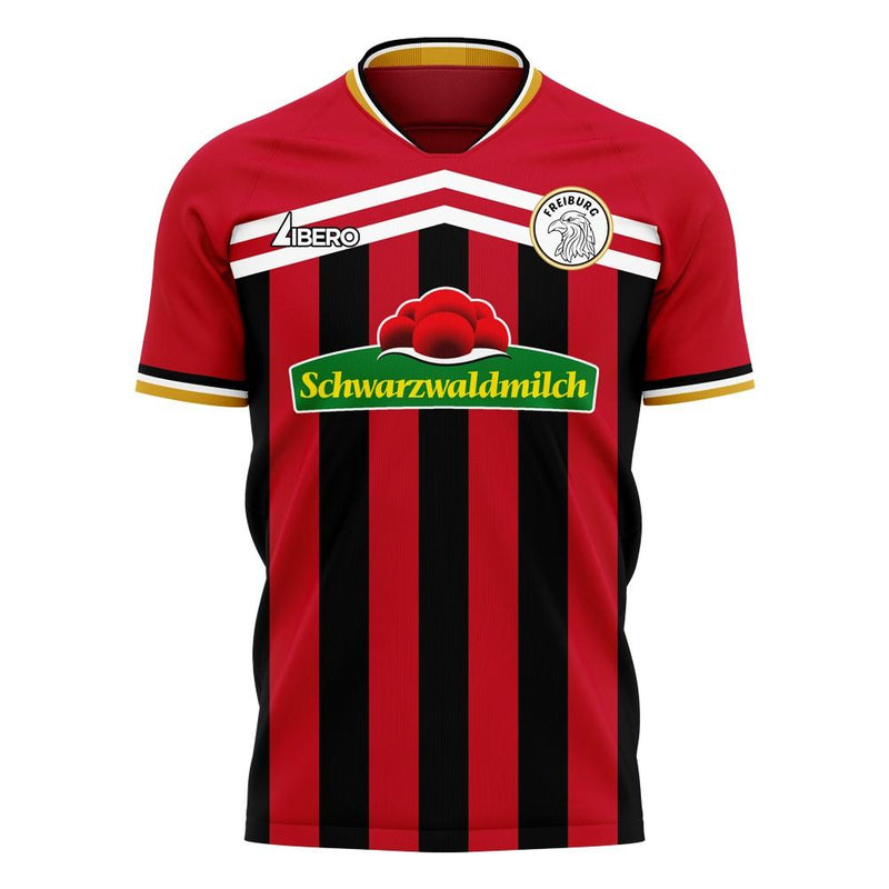 Freiburg 2020-2021 Home Concept Football Kit (Libero) - Kids (Long Sleeve)