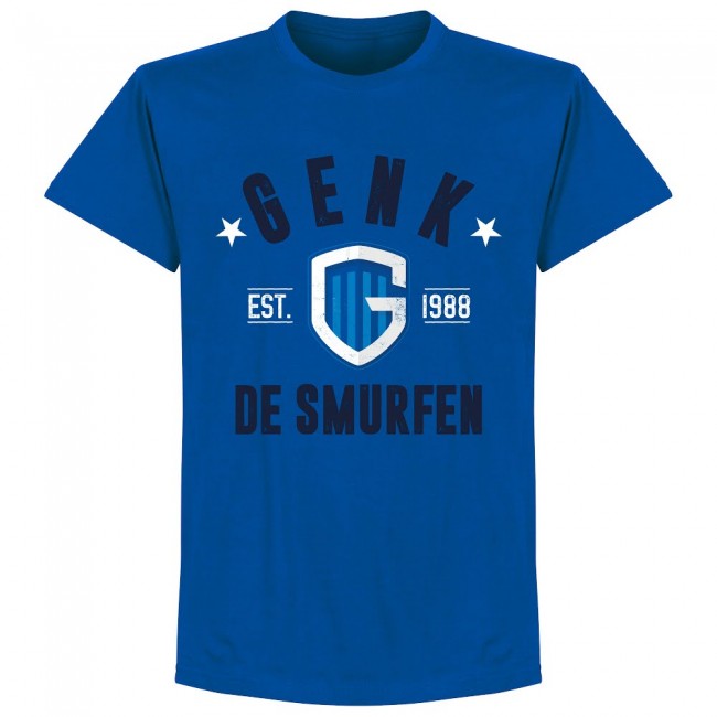 Genk Established T-Shirt - Royal - Terrace Gear