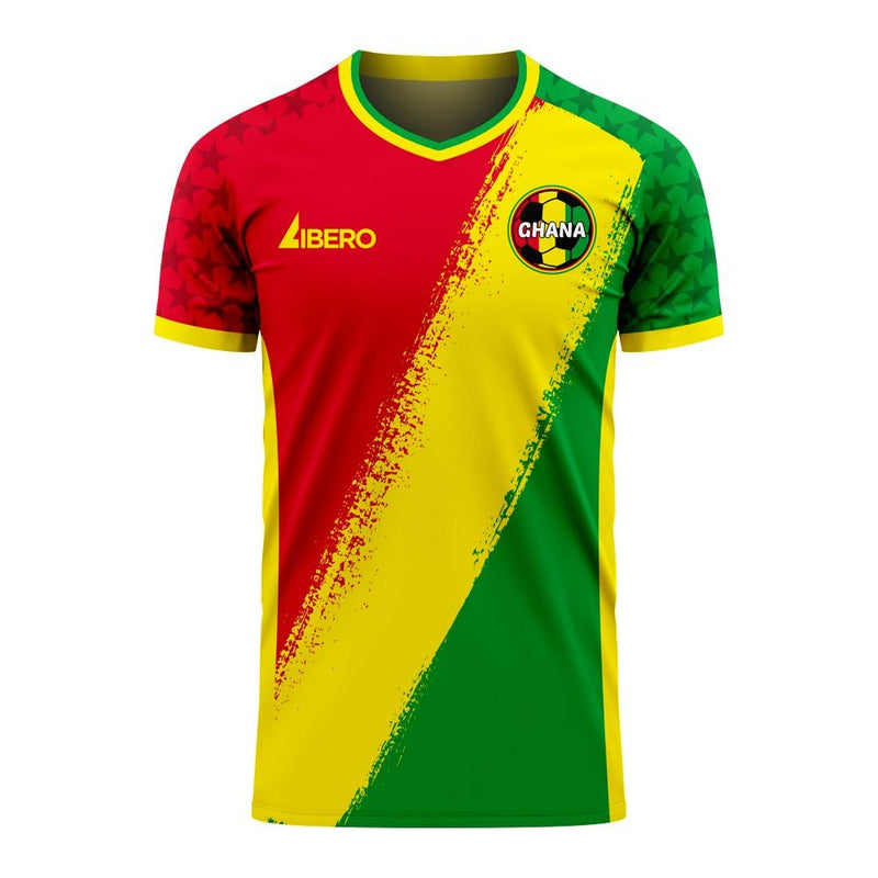 Ghana 2020-2021 Away Concept Football Kit (Libero) (AYEW 10)