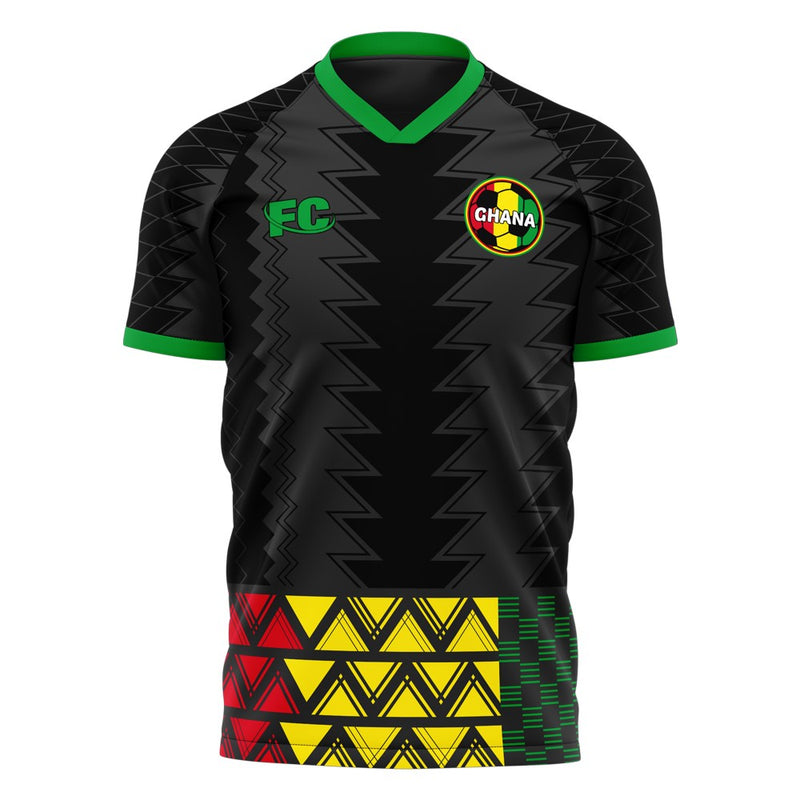 Ghana 2022-2023 Away Concept Football Kit (Fans Culture)