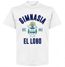 Gimnasia Established T-Shirt - White - Terrace Gear