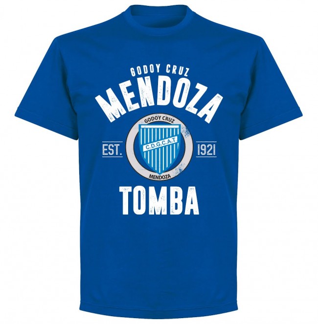 Godoy Cruz Established T-Shirt - Royal - Terrace Gear