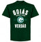 Goias Established T-Shirt - Bottle Green - Terrace Gear