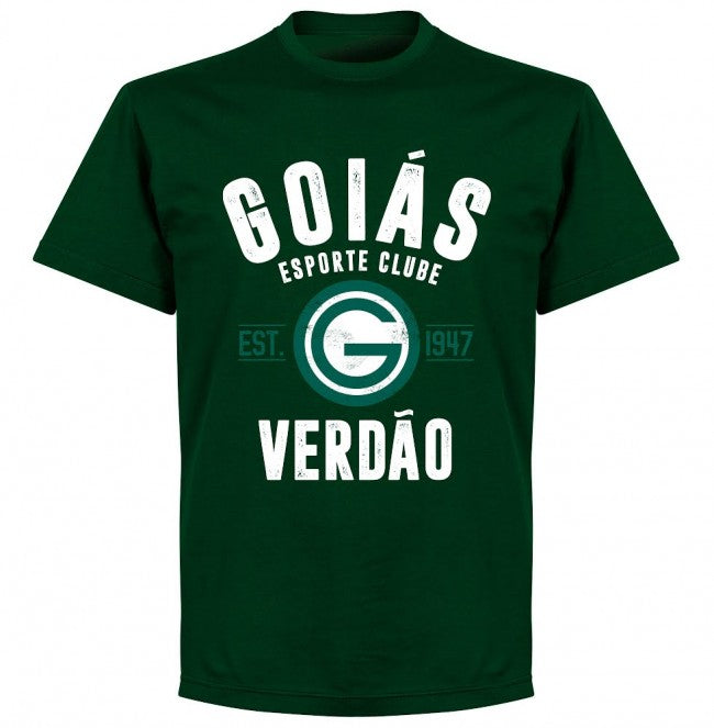 Goias Established T-Shirt - Bottle Green - Terrace Gear