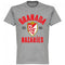 Granada Established T-Shirt - Grey - Terrace Gear