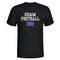 Guam Football T-Shirt - Black