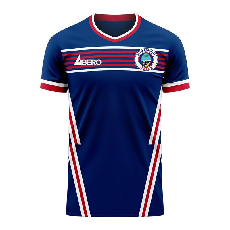 Guam 2020-2021 Home Concept Football Kit (Libero) - Kids (Long Sleeve)