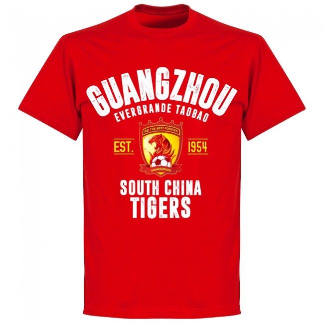 Guangzhou Established T-shirt - Red - Terrace Gear