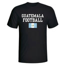Guatemala Football T-Shirt - Black