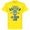 Haitien Established T-Shirt - Lemon Yellow - Terrace Gear