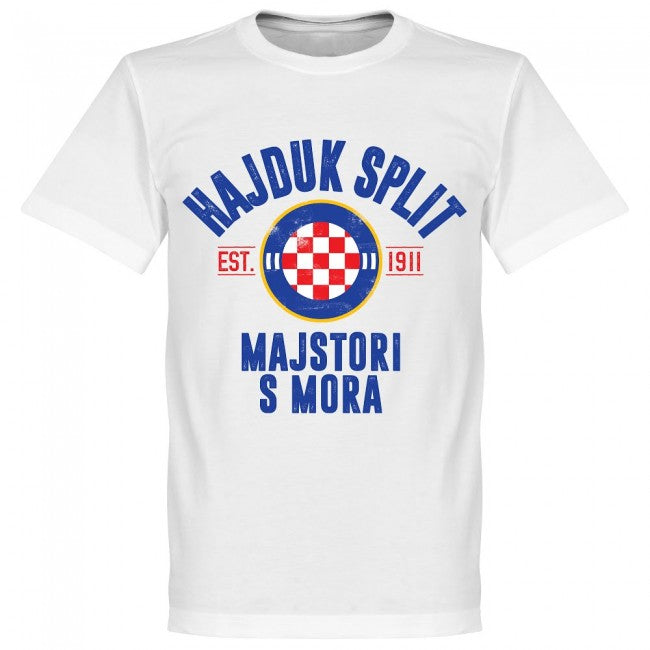 Hajduk Split Established T-Shirt - White