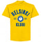 Helsinki Established T-shirt - Yellow - Terrace Gear